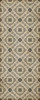 Williamsburg Bookbinder Stretch - vinyl floor cloth size 36x90