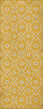Williamsburg Naturalist Byrd - vinyl floor cloth sizes 30x75, 36x90