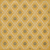Williamsburg Naturalist Catesby - vinyl floor cloth sizes 60x60, 72x72