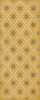 Williamsburg Naturalist Catesby - vinyl floor cloth sizes 30x75, 36x90