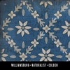 Williamsburg Naturalist Colden - vinyl floor cloth swatch sample