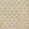 Naturalist Collinson - vinyl floor cloth size 84x84