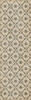 Williamsburg Naturalist Fotthergill - vinyl floor cloth size 36x115