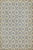 Williamsburg Naturalist Fotthergill - vinyl floor cloth sizes 20x30, 24x36, 30x44, 38x56, 52x76, 70x102