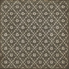 Naturalist Mitchell - vinyl floor cloth size 84x84