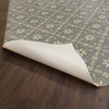 Williamsburg Naturalist Mitchell - vinyl floor cloth underside