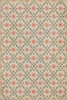 Williamsburg Naturalist Skipwith - vinyl floor cloth sizes 20x30, 24x36, 38x56, 52x76, 70x102
