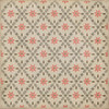 Williamsburg Naturalist Skipwith - vinyl floor cloth sizes 60x60, 72x72