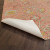 Williamsburg Garden Gate Love and Folly - vinyl floor cloth underside 