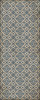 Williamsburg Tarpley Atkinson - vinyl floor cloth size 36x90