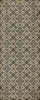 Williamsburg Tarpley Blackhouse - vinyl floor cloth size 36x90