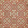 Williamsburg Tarpley Clemens - vinyl floor cloth sizes 60x60, 72x72