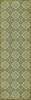 Williamsburg Tarpley Dunbar - vinyl floor cloth size 36x115