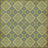 Williamsburg Tarpley Dunbar - vinyl floor cloth sizes 36x36, 48x48
