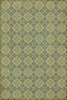 Williamsburg Tarpley Dunbar - vinyl floor cloth sizes 20x30, 24x36, 38x56, 52x76, 70x102