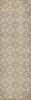 Williamsburg Tarpley Gregson - vinyl floor cloth size 36x115