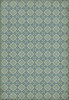 Williamsburg Tarpley Tarleton - vinyl floor cloth sizes 96x140, 120x175