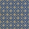 Pattern 70 Dress Blues - vinyl floor cloth sizes 36x36, 48x48, 60x60, 72x72
