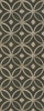 Pattern 70 Marry the Night - vinyl floor cloth sizes 30x75, 36x90