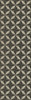 Pattern 74 Morpheus - vinyl floor cloth sizes 26x83, 36x115