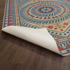 Pattern 75 Be Grateful - vinyl floor cloth underside 