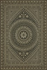 Pattern 75 The All Seeing Eye - vinyl floor cloth rectangle sizes