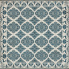 Williamsburg Archibald Davidson - vinyl floor cloth sizes 60x60, 72x72
