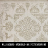 Williamsburg Archibald My Spectre Around Me - vinyl floor cloth sample swatch