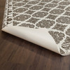 Williamsburg Archibald The Ancient Bard - vinyl floor cloth underside 