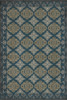Williamsburg Archibald The Land of Dreams - vinyl floor cloth sizes 20x30, 24x36, 30x44, 38x56, 52x76, 70x102