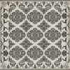 Williamsburg Archibald To Nobodaddy - vinyl floor cloth sizes 36x36, 48x48