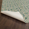 Williamsburg Franklin Martha Careful - vinyl floor cloth underside 