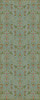 Williamsburg Franklin Polly Baker - vinyl floor cloth sizes 30x75, 36x90