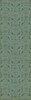 Williamsburg Franklin Useful Knowledge - vinyl floor cloth size 36x115