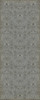 Williamsburg Franklin Wit and Wisdom - vinyl floor cloth size 36x90