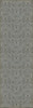 Williamsburg Franklin Wit and Wisdom - vinyl floor cloth sizes 24x77, 30x96, 36x115