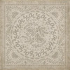 Williamsburg Cozens Brocade The Little Turtle Dove - vinyl floor cloth, Image for all square sizes
