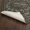 Williamsburg Cozens Brocade The Rolling of the Stones - vinyl floor cloth underside 