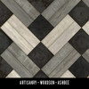 Woodson Ashbee - vinyl floor cloth swatch sample