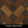 Woodson Maybeck - vinyl floor cloth swatch sample