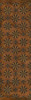 Roycrofter Time and Chance - vinyl floor cloth sizes 24x77, 30x96, 26x83, 36x115