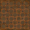 Roycrofter Time and Chance - vinyl floor cloth sizes 36x36, 48x48