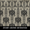 Lord Byron And Thou Art Dead - vinyl floor cloth swatch sample