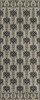 Lord Byron And Thou Art Dead - vinyl floor cloth sizes 30x75, 36x90
