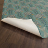 Lord Byron The Dream - vinyl floor cloth underside 