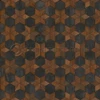 Illuminated Dark Star - vinyl floor cloth sizes 36x36, 48x48