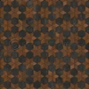 Illuminated Dark Star - vinyl floor cloth sizes 60x60, 72x72