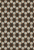 Illuminated Radio Star - vinyl floor cloth sizes 52x76, 70x102