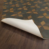 Illuminated Rock Star - vinyl floor cloth underside 