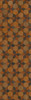 Illuminated Starmaker - vinyl floor cloth sizes 24x77, 30x96, 26x83, 36x115